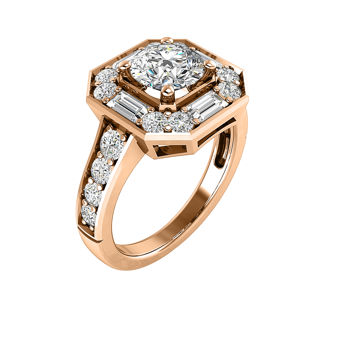 Fiona Halo Engagement Ring